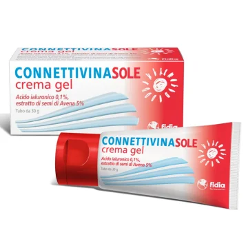 Connettivina Sole Crema Gel Lenitiva Calmante 30 g