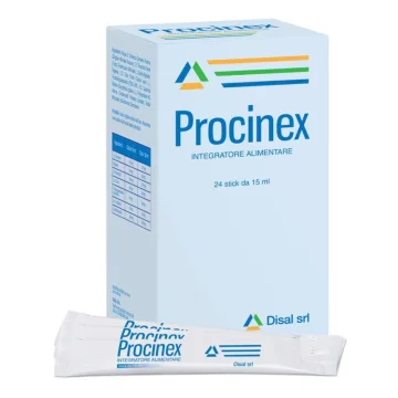 PROCINEX 24 STICK INTEGRATORE PER ELIMINARE GAS INTESTINALI