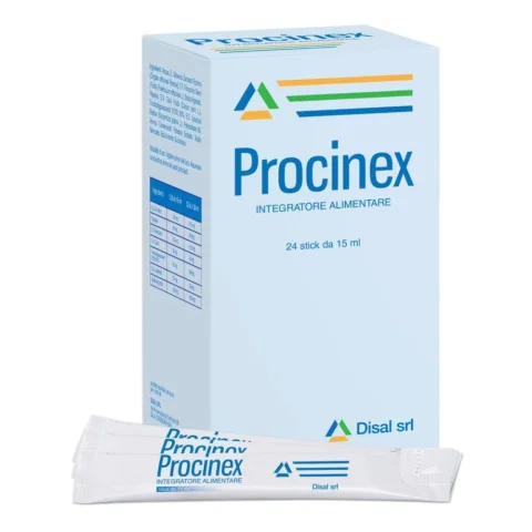 PROCINEX 24 STICK INTEGRATORE PER ELIMINARE GAS INTESTINALI