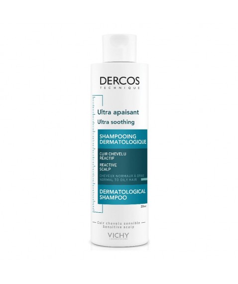 Vichy Dercos Shampoo Ultra-Lenitivo Capelli Grassi 200 ml