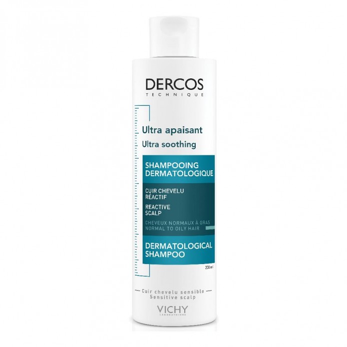 Vichy Dercos Shampoo Ultra-Lenitivo Capelli Grassi 200 ml