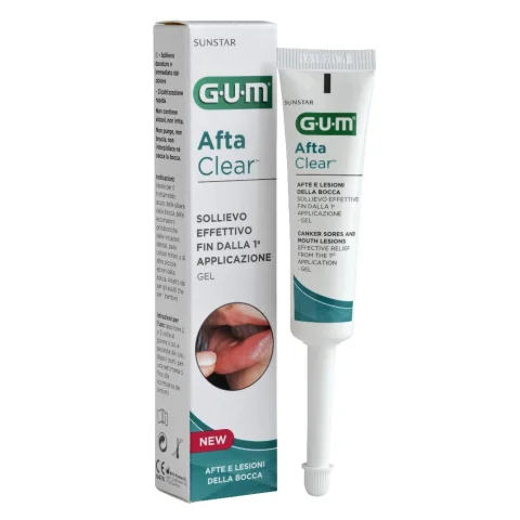 GUM AFTACLEAR GEL 10ML GUM AFTACLEAR GEL 10ML