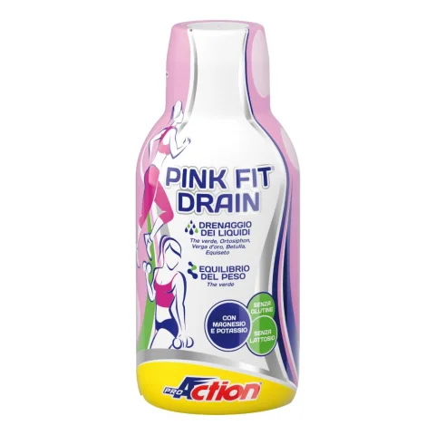 PROACTION PINK FIT DRAIN 500ML PROACTION PINK FIT DRAIN 500ML