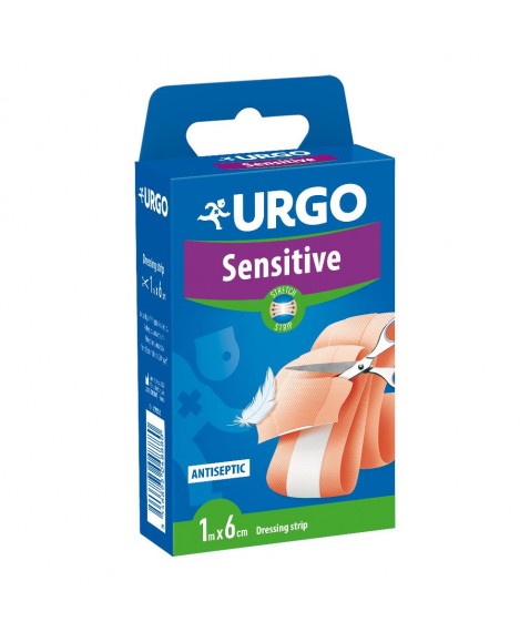 URGO SENSITIVE STR CER MT1X6CM