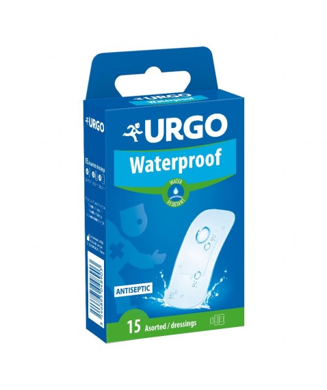 URGO WATERPROOF CER ASSORT 15P