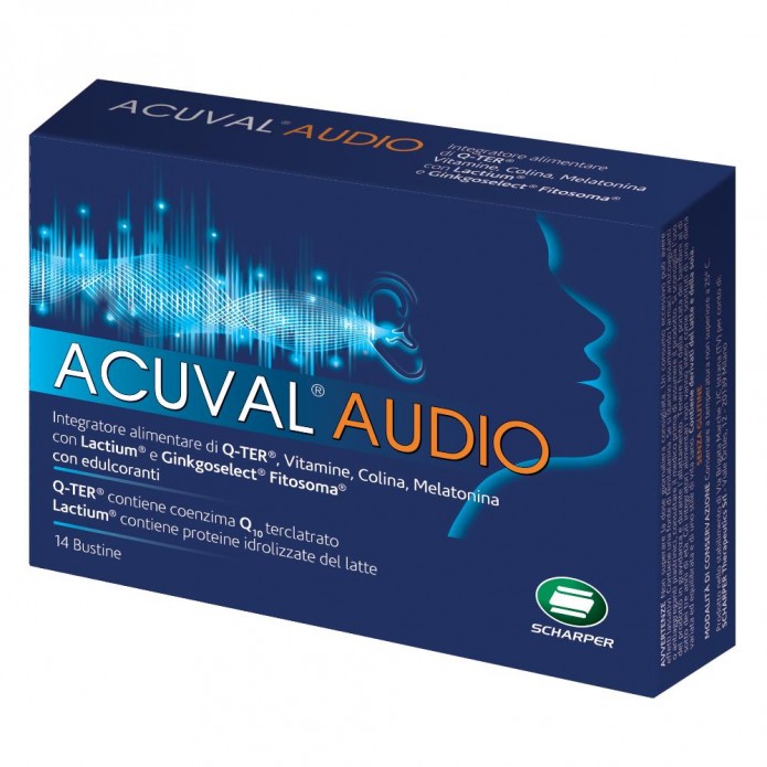Acuval Audio 14 Bustine - Integratore per l'Udito 