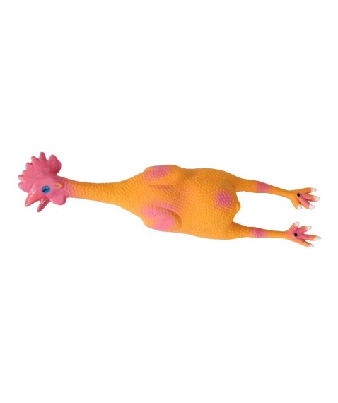 GIOCO LATEX POLLO GRANDE 52CM