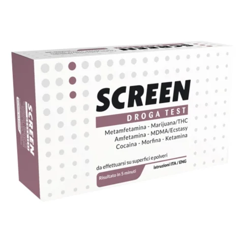 SCREEN DROGA TEST SUP/POLV 1PZ SCREEN DROGA TEST SUP/POLV 1PZ
