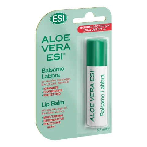 ESI Aloe Vera Balsamo Idratante Labbra Spf20 1 Stick 5,7 ml