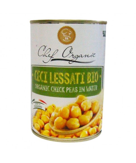 CHEF ORGANIC Ceci Lessati 400g