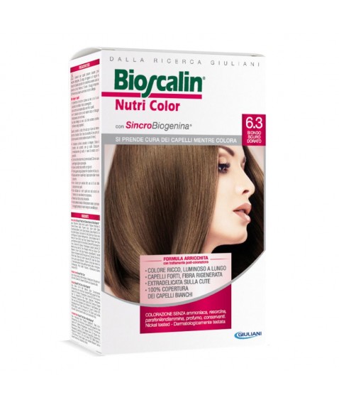 Bioscalin Nutri Color+ 6.3 Biondo Scuro Dorato