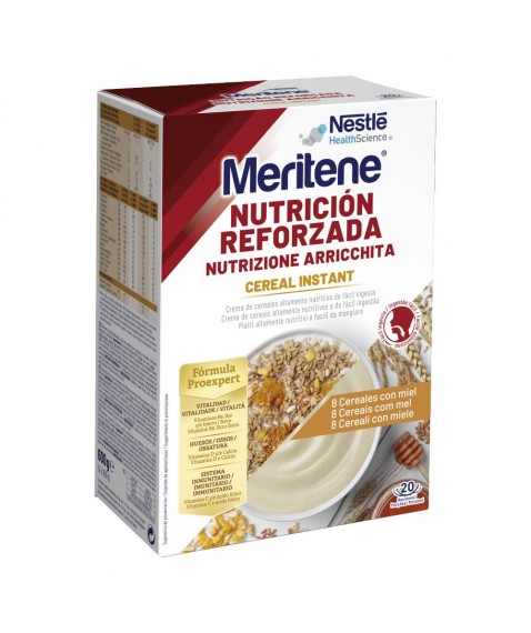 MERITENE 8CEREALI MIELE 2X300G