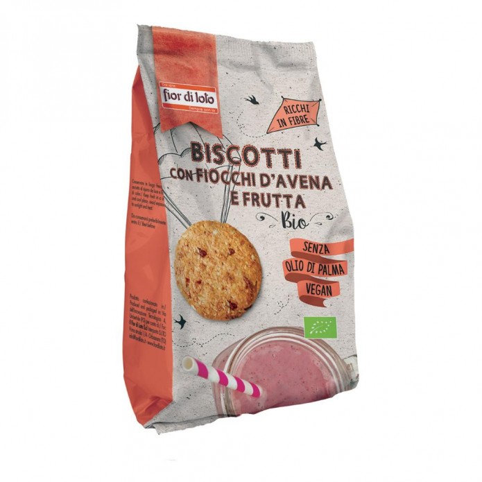 BISCOTTI CEREALI E FRUTTA BIO