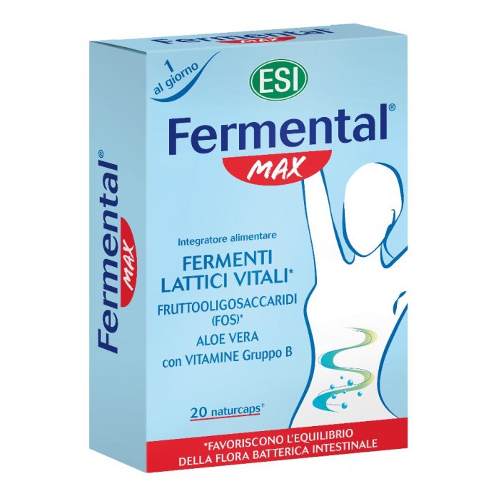 Esi Fermental Max Naturcaps 20 Capsule - Integratore Intestinale 