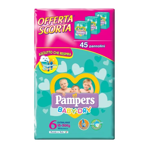 PAMPERS BD DWCT XL 45PZ 5812 PAMPERS BD DWCT XL 45PZ 5812