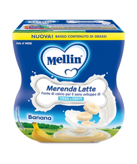 MELLIN Mer.Latte/Banana 2x100g