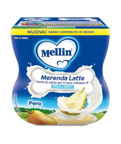 MELLIN Mer.Latte/Pera 2x100g