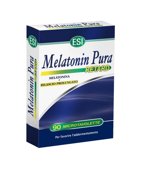 Esi Melatonin Pura Retard Integratore Per il Sonno 90 Microtavolette