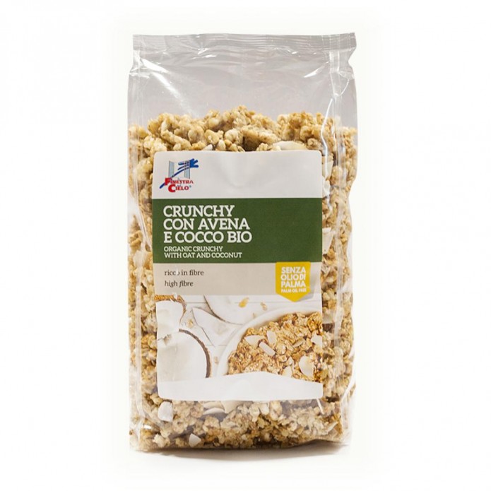 CRUNCHY C/AVENA COCCO 375G