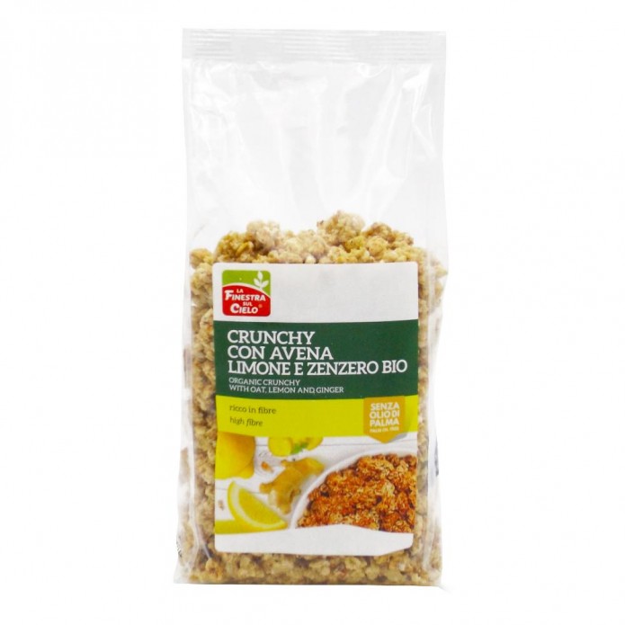 CRUNCHY C/AVENA LIMONE ZENZERO