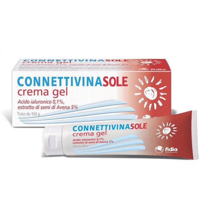 Connettivina Sole Crema Gel Lenitiva Calmante 100 g