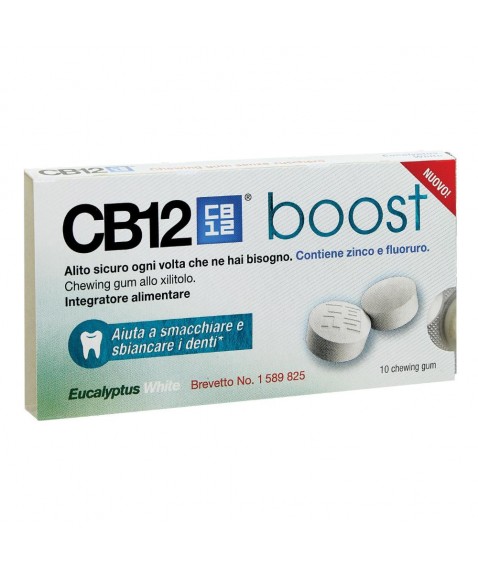 CB12 Boost Eucal White 10 Chew