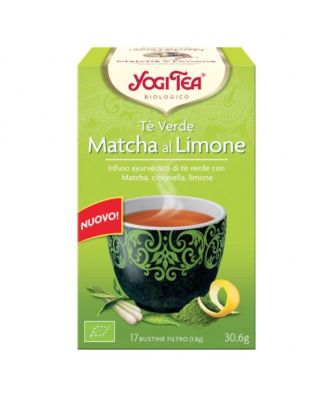 YOGI TEA TE' VE MACHA LIM BIO