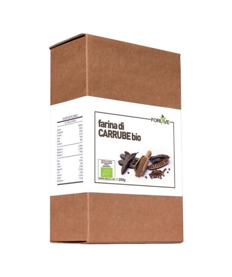 FARINA DI CARRUBE BIO 250GR FO