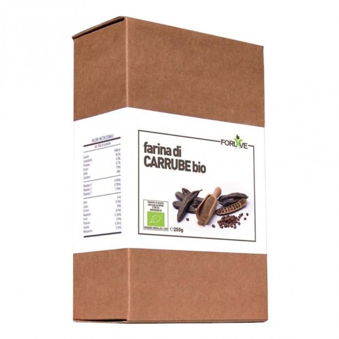 FARINA DI CARRUBE BIO 250GR FO