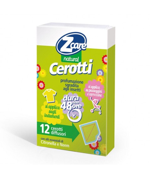 ZCARE NATURAL CEROTTI 12PZ