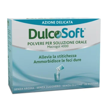 Dulcosoft Polvere Per Soluzione Orale 20 Bustine Dulcosoft Polvere Per Soluzione Orale 20 Bustine