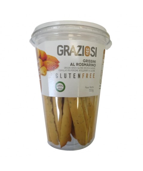 GRAZIOSI Grissini Rosm.150g