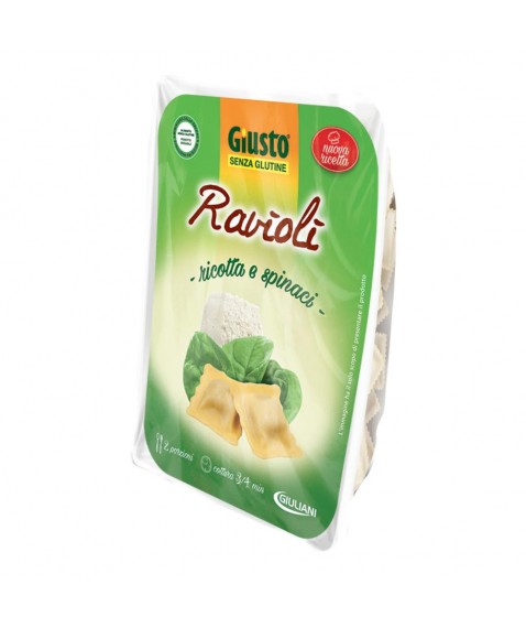 GIUSTO S/G Pasta Rav.Ric/Spin.