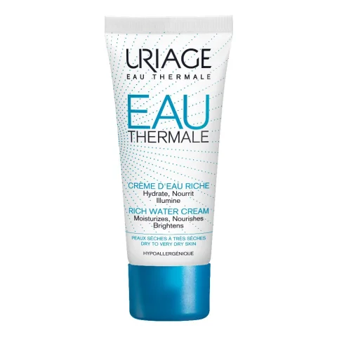 Uriage Eau Thermale crema ricca 40 ml Trattamento per pelle secca