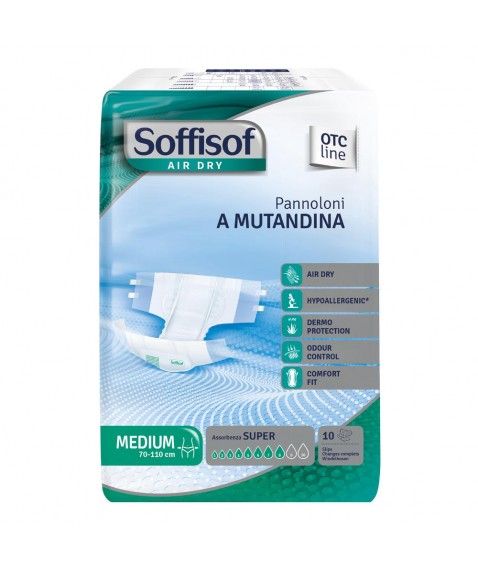 SOFFISOF AIRDRY MUT MED 10P 1031