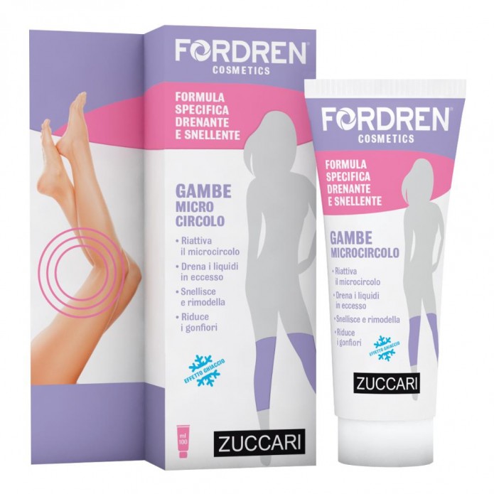 Fordren Cosmetics Gambe & Microcircolo Crio Gel Snellente Drenante 100 ml