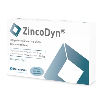 ZincoDyn 56 compresse Integratore di zinco per le difese immunitarie e la funzione cognitiva