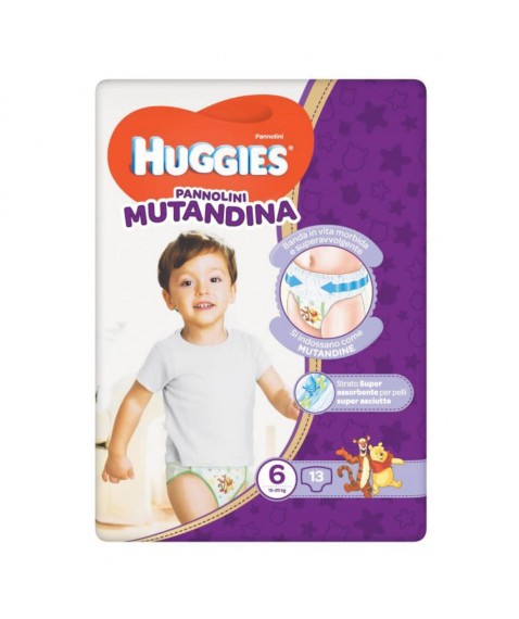 Huggies Diaper Pant Base 6 13p