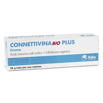 ConnettivinaBio Plus crema 25 g Crema per trattamento lesioni cutanee