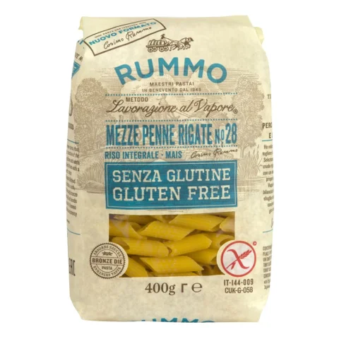 RUMMO MEZZE PENNE RIGATE 400G RUMMO MEZZE PENNE RIGATE 400G