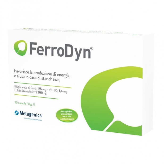 FerroDyn HI 30 capsule Integratore di ferro e vitamina b6