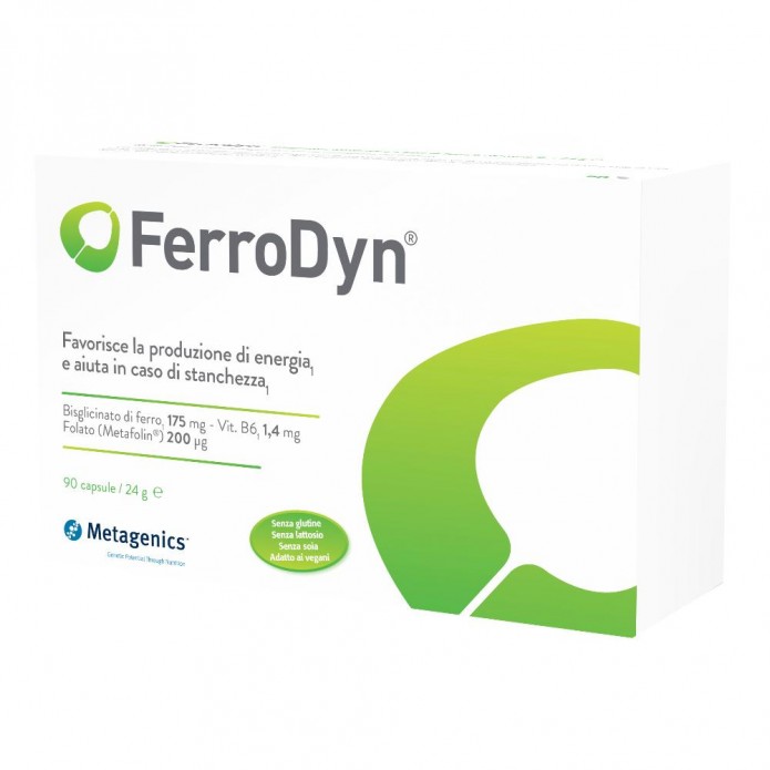 FerroDyn Metagenics 90 Capsule - Integratore di ferro