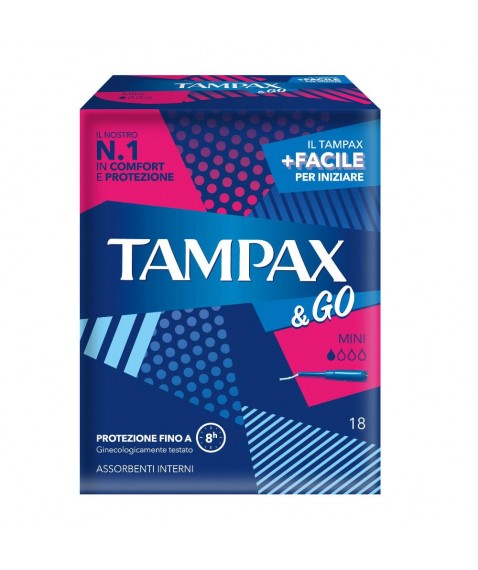 TAMPAX &GO MINI 18PZ 8575