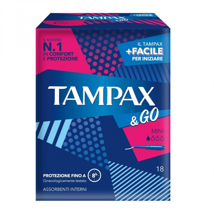 TAMPAX &GO MINI 18PZ 8575