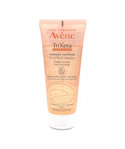 Avène TriXera Nutriente Detergente Fluido 100 ml