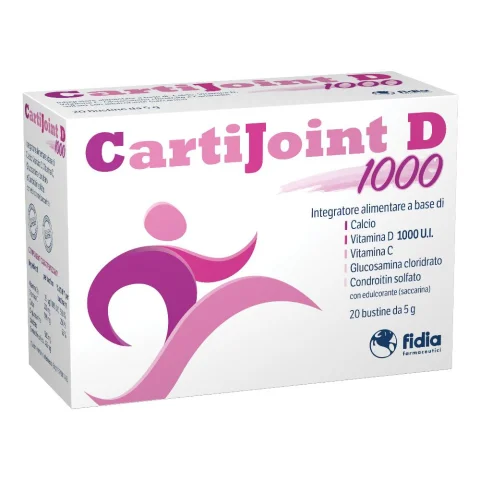 CARTI JOINT D 1000 20 BUSTINE INTEGRATORE VITAMINA D3