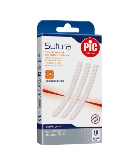 CER PIC SUTURA 6X100MM 10PZ