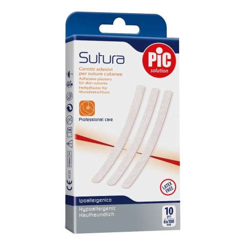 CER PIC SUTURA 6X100MM 10PZ CER PIC SUTURA 6X100MM 10PZ