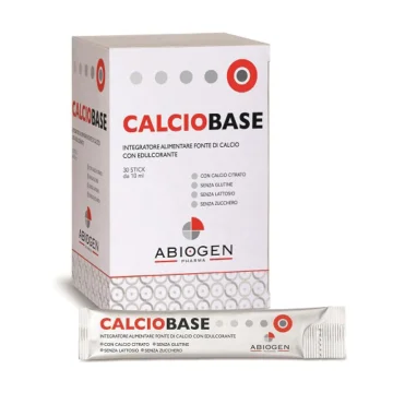 Calciobase 30 Stick 10 ml Integratore di calcio