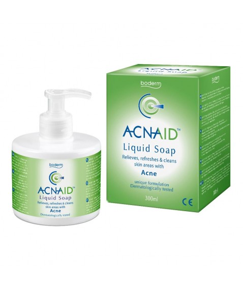 Acnaid sapone liquido 300 ml Detergente viso per cute grassa e acne